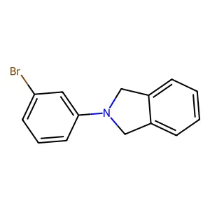 2-(3-bromophenyl)-2,3-dihydro-1H-isoindole structure