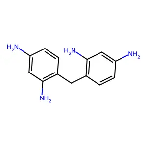 亚甲基双苯二胺 structure