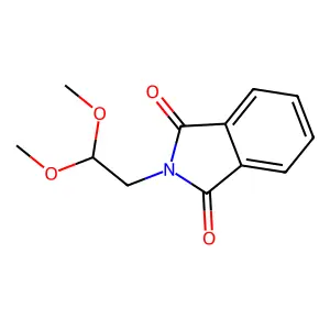 N-(2,2-Dimethoxyethyl)phthalimide structure
