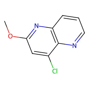 4-Chloro-2-methoxy-1,5-naphthyridine structure
