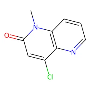 4-Chloro-1-methyl-1,2-dihydro-1,5-naphthyridin-2-one structure