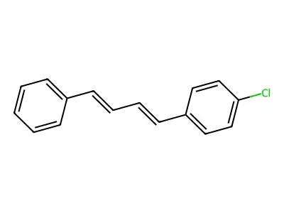 1-Chloro-4-((1e,3e)-4-phenylbuta-1,3-dien-1-yl)benzene structure