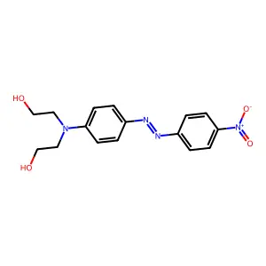 Ethanol, 2,2'-((4-(2-(4-nitrophenyl)diazenyl)phenyl)imino)bis- structure