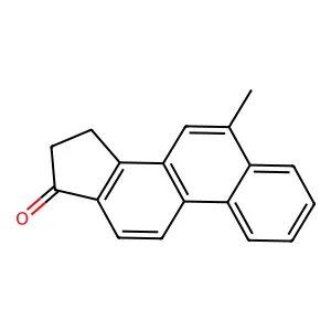 15,16-Dihydro-6-methyl-17H-cyclopenta(a)phenanthren-17-one structure