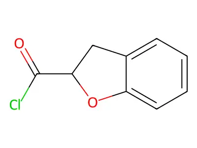 2,3-Dihydro-1-benzofuran-2-carboxylic acid structure