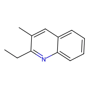Quinoline, 2-ethyl-3-methyl- structure