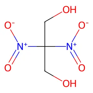 2,2-Dinitropropane-1,3-diol structure