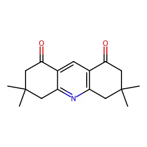 3,3,6,6-Tetramethyl-3,4,6,7-tetrahydro-2H,5H-acridine-1,8-dione structure