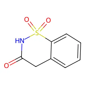 3,4-dihydro-2H-1lambda6,2-benzothiazine-1,1,3-trione structure