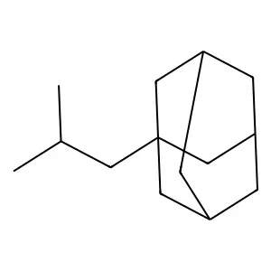 1-Isobutyladamantane structure