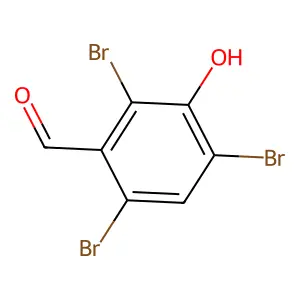 2,4,6-三溴-3-羟基苯甲醛 structure