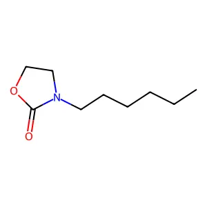 2-Oxazolidinone, 3-hexyl- structure