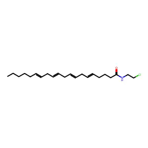 Arachidonyl-2-chloroethylamide structure