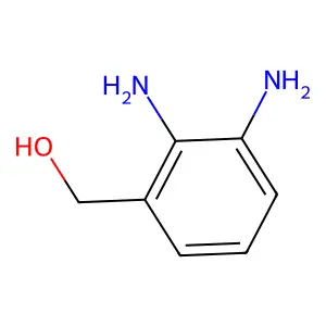(2,3-Diaminophenyl)methanol structure
