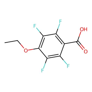 4-Ethoxy-2,3,5,6-tetrafluorobenzoic acid structure