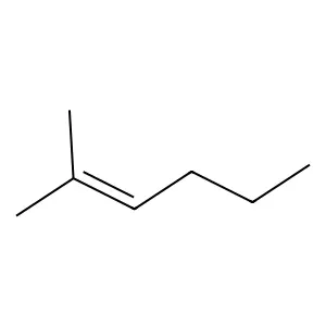 2-Methyl-2-hexene structure