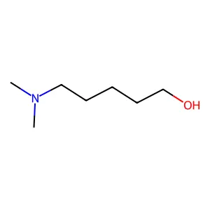 5-(Dimethylamino)pentan-1-ol structure