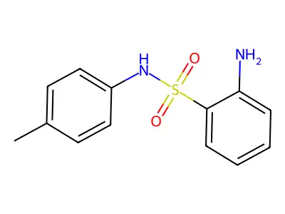 2-amino-N-(4-methylphenyl)benzenesulfonamide structure