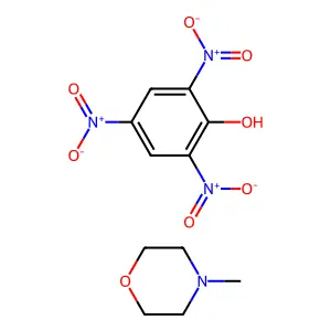 N,N,4-trimethylaniline;2,4,6-trinitrophenol structure