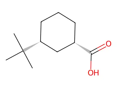 3-Tert-butylcyclohexane-1-carboxylic acid structure