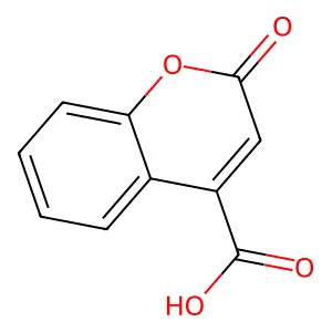 2-氧代-2H-1-苯并吡喃-4-甲酸 structure