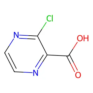 3-Chloro-2-pyrazine-carboxylic acid structure