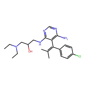 Bentrofene structure