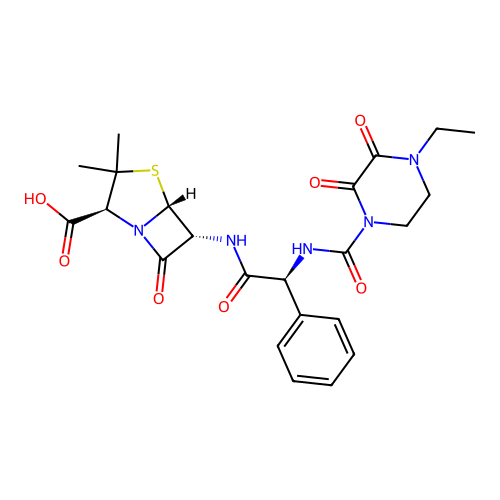 L-Piperacillin structure