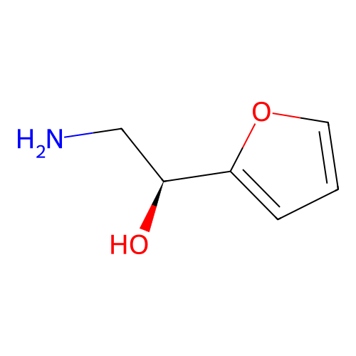 (1s)-2-Amino-1-(furan-2-yl)ethan-1-ol structure