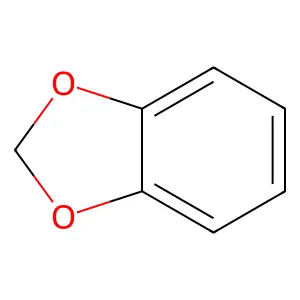 1,3-苯并二噁茂 structure