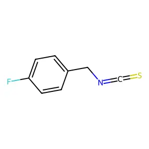 p-Fluorobenzyl isothiocyanate structure