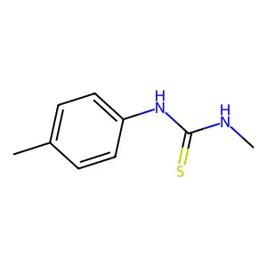 1-Methyl-3-(4-methylphenyl)thiourea structure