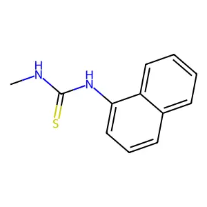 N-Methyl-N'-1-naphthalenylthiourea structure