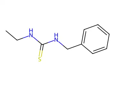 1-Benzyl-3-ethylthiourea structure