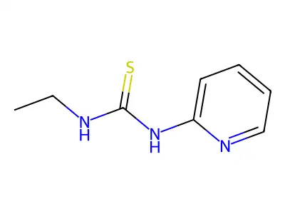 Urea, 1-ethyl-3-(2-pyridyl)-2-thio- structure
