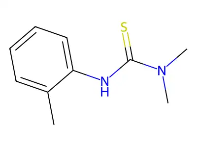 1,1-Dimethyl-3-(ortho-tolyl)-2-thiourea structure
