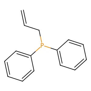 Allyldiphenylphosphine structure