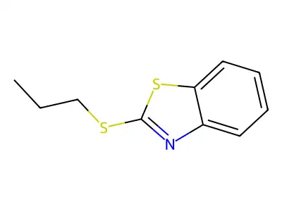 2-(Propylthio)benzothiazole structure