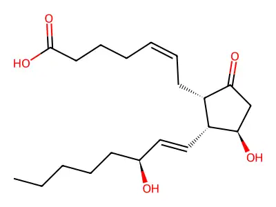 8-isoprostaglandin E2 structure