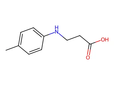 3-p-Tolylamino-propionic acid structure