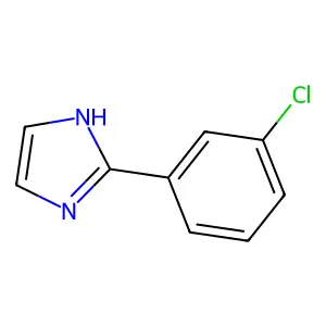 2-(3-chlorophenyl)-1H-imidazole structure