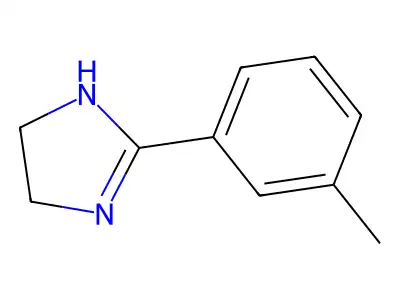 2-(3-methylphenyl)-4,5-dihydro-1H-imidazole structure