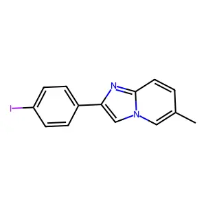 2-(4-Iodophenyl)-6-methylimidazo[1,2-a]pyridine structure