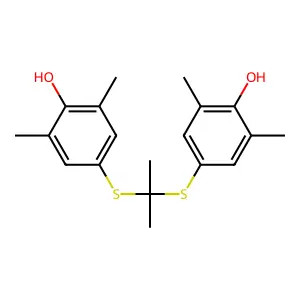 Tripropan-2-yl phosphorotetrathioate structure