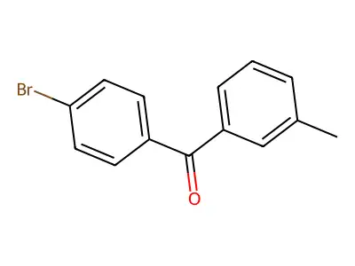 4-Bromo-3'-methylbenzophenone structure