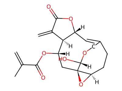 Vernolide structure