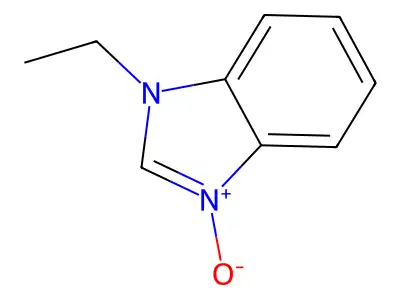 1-Ethylbenzimidazol-3-ol structure
