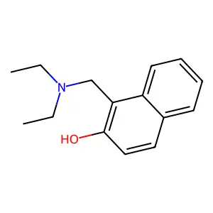 1-(Diethylaminomethyl)naphthalen-2-ol structure
