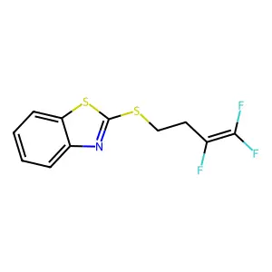 2-[(3,4,4-Trifluoro-3-butenyl)sulfanyl]-1,3-benzothiazole structure