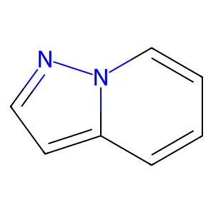 Pyrazolo(1,5-a)pyridine structure